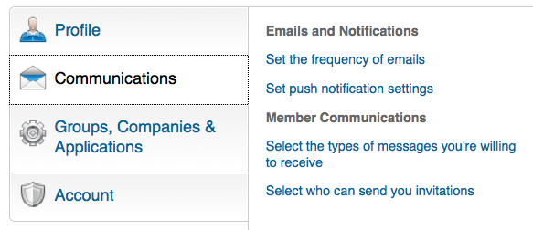 Turn Off LinkedIn Notifications